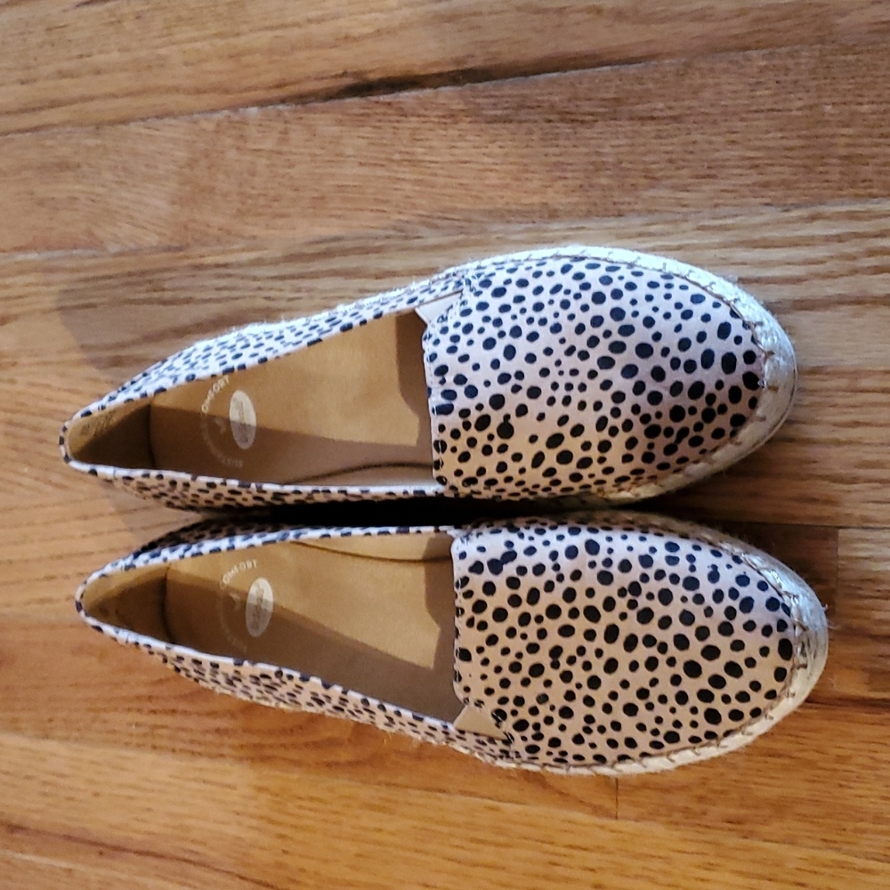 Dr Scholls leopard print shoes size 9